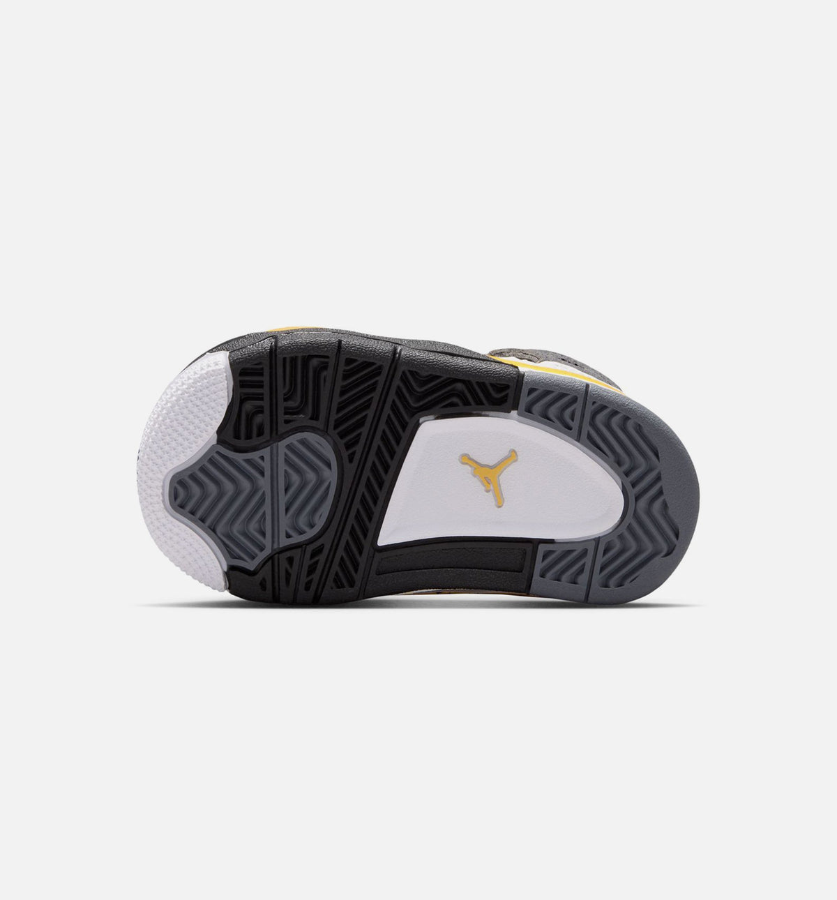 Air Jordan 4 Retro Rare Air Tour Yellow Infant Toddler Lifestyle Shoe - WhiteDark Blue GreyBlackTour Yellow Free Shipping