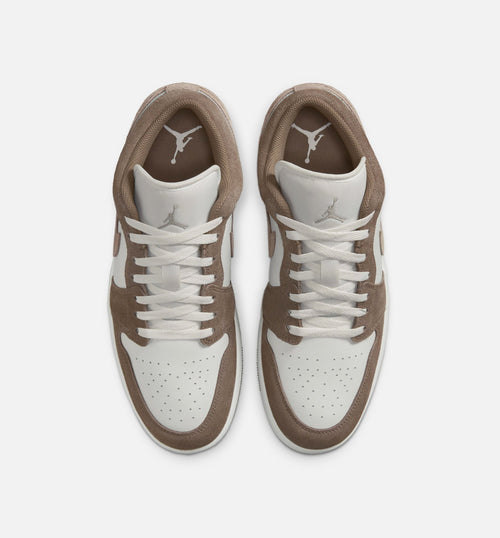 Air Jordan 1 Low Mens Lifestyle Shoe - Olive GreyEnigma StoneSummit White