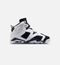 Air Jordan 6 Retro Black And White Grade School Lifestyle Shoe - BlackWhite Free Shipping