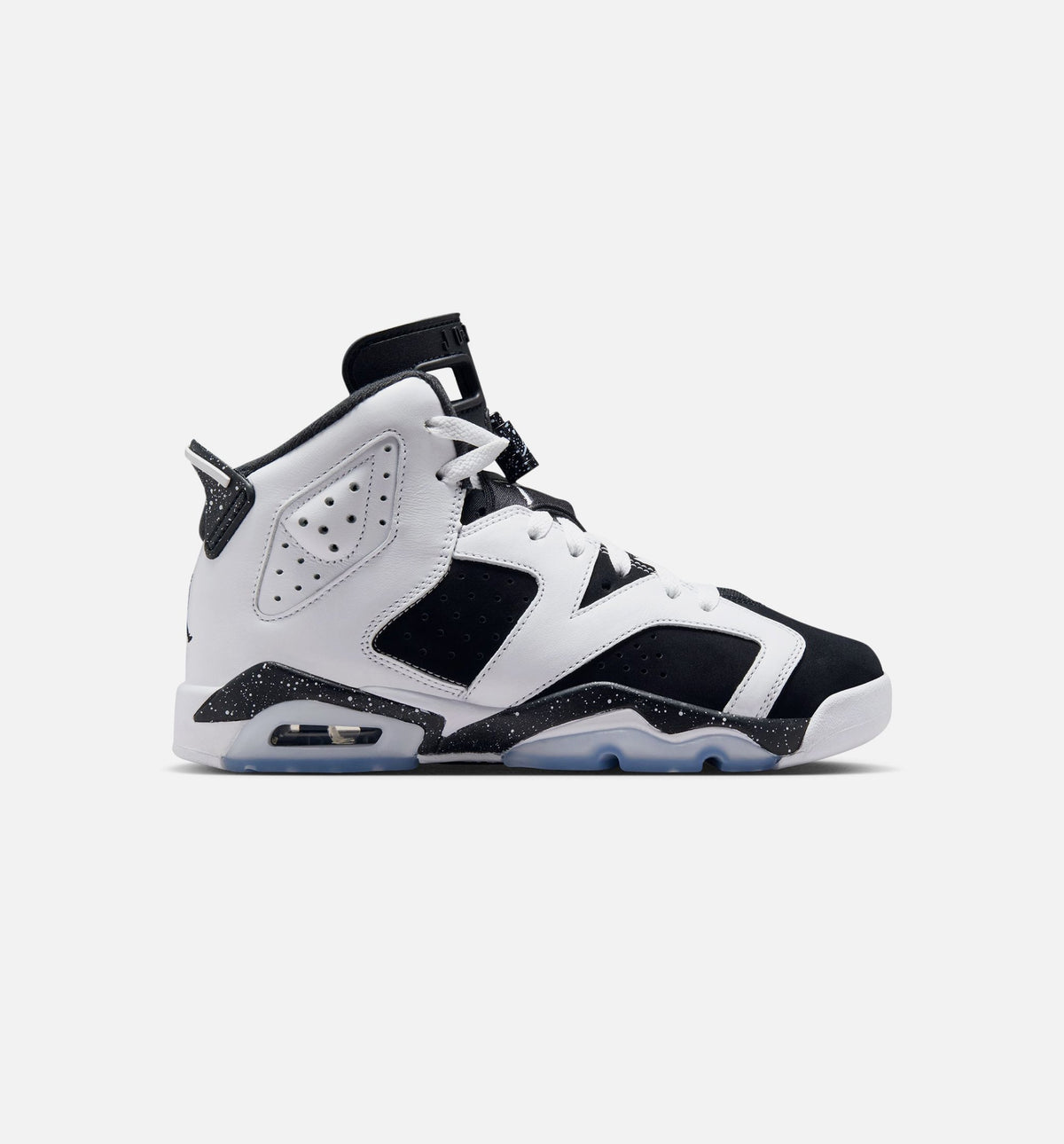 Air Jordan 6 Retro Black And White Grade School Lifestyle Shoe - BlackWhite Free Shipping