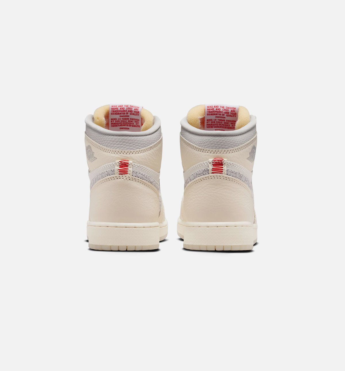 Air Jordan 1 Retro High OG Sail Grade School Lifestyle Shoe - SailUniversity RedPale IvoryCoconut MilkPhantom