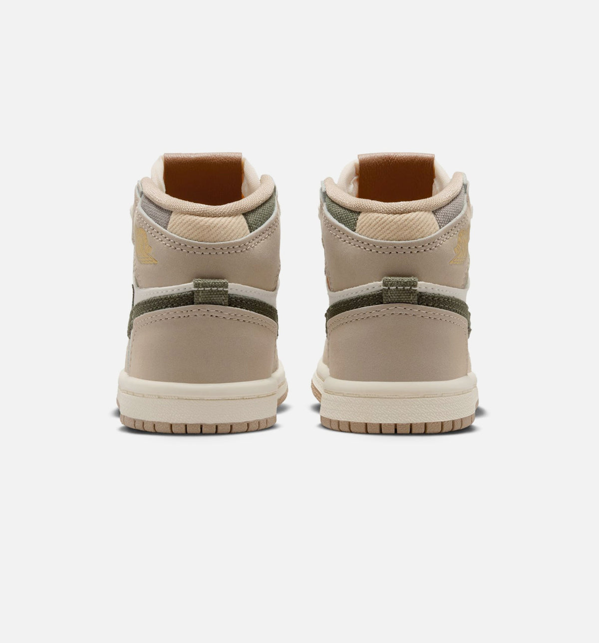 Air Jordan 1 Retro High OG Khaki Infant Toddler Lifestyle Shoe - KhakiSailCoconut MilkCargo Khaki Free Shipping
