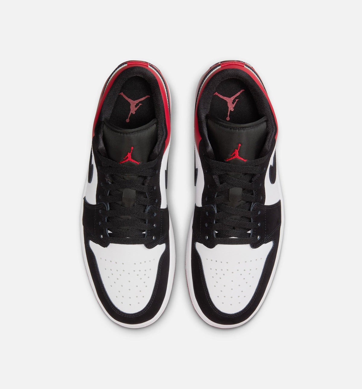 Air Jordan 1 Low SE Mens Lifestyle Shoe - WhiteVarsity RedBlack