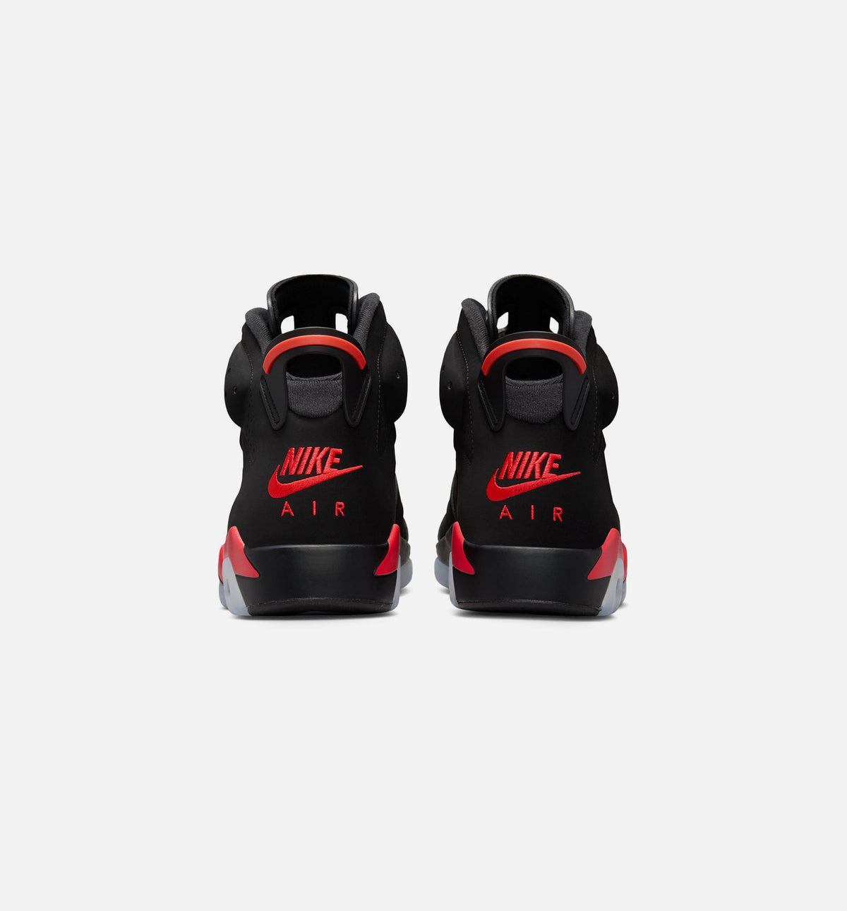 Air Jordan 6 Retro Infrared Salesman Mens Lifestyle Shoe - BlackLight Crimson