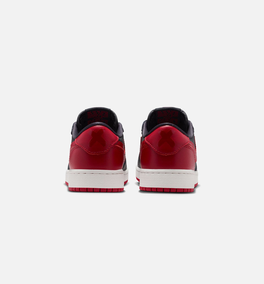 Air Jordan 1 Retro Low OG Banned Grade School Lifestyle Shoe - BlackBlackVarsity RedSummit White Free Shipping