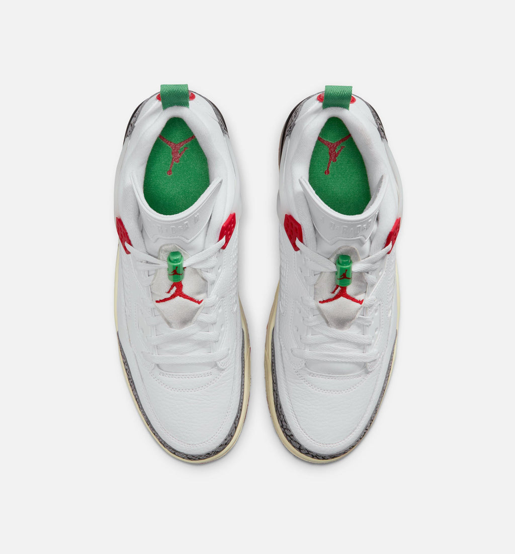 Spizike Low Mens Lifestyle Shoe - WhiteBlackSailVarsity Red