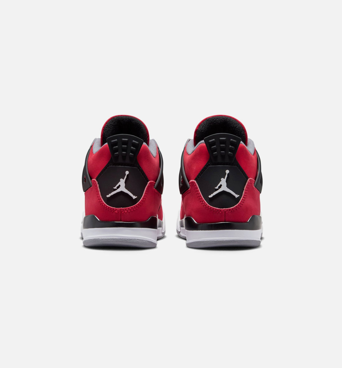 Air Jordan 4 Retro Toro Bravo Preschool Lifestyle Shoe - Fire RedWhiteBlackCement Grey Free Shipping