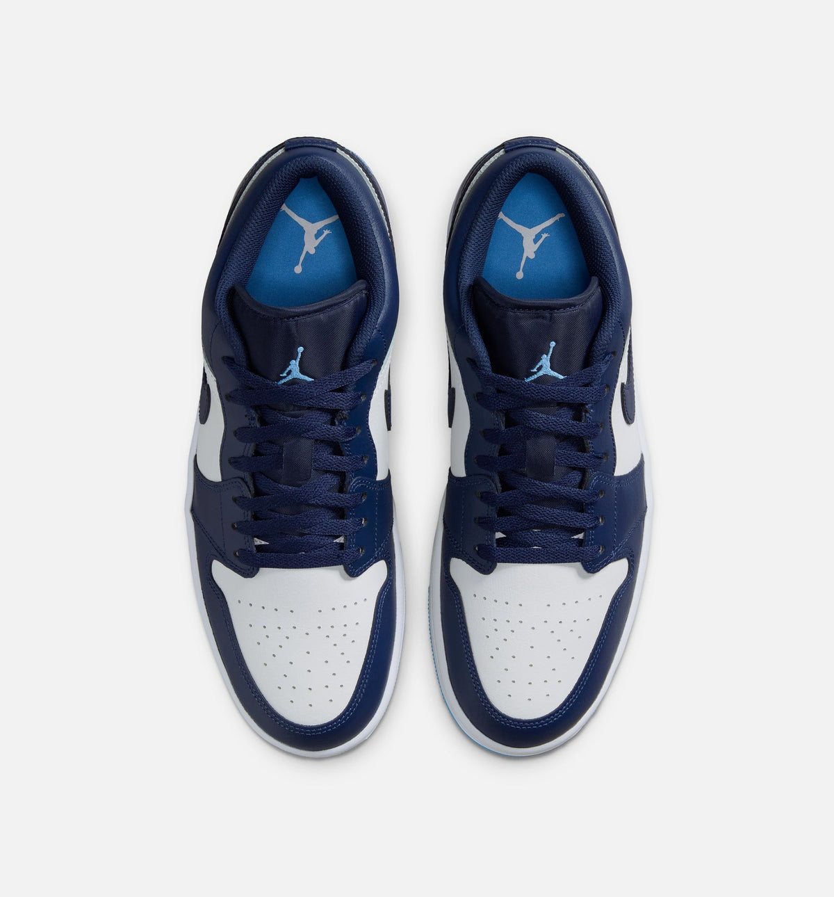 Air Jordan 1 Low Mens Lifestyle Shoe - Midnight NavyUniversity BlueWhite