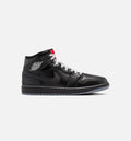 Air Jordan 1 Mid SE Mens Lifestyle Shoe - BlackGrey