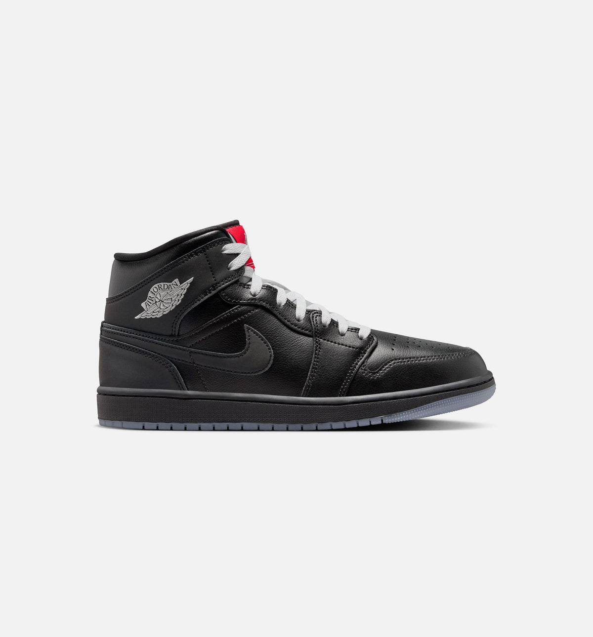 Air Jordan 1 Mid SE Mens Lifestyle Shoe - BlackGrey