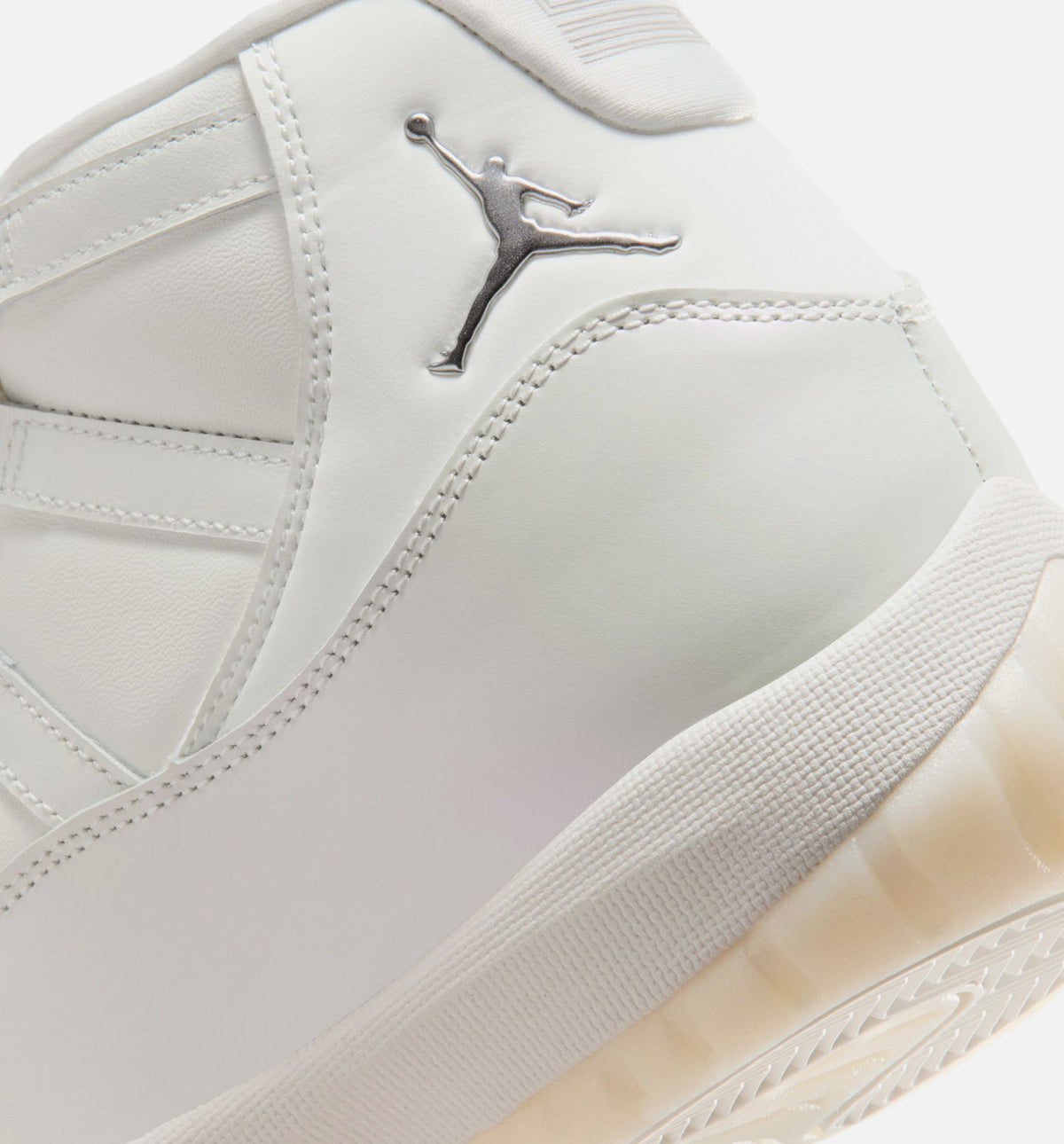 Air Jordan 11 Retro Pearl Womens Lifestyle Shoe - SailPearl GreyWhiteMetallic Silver