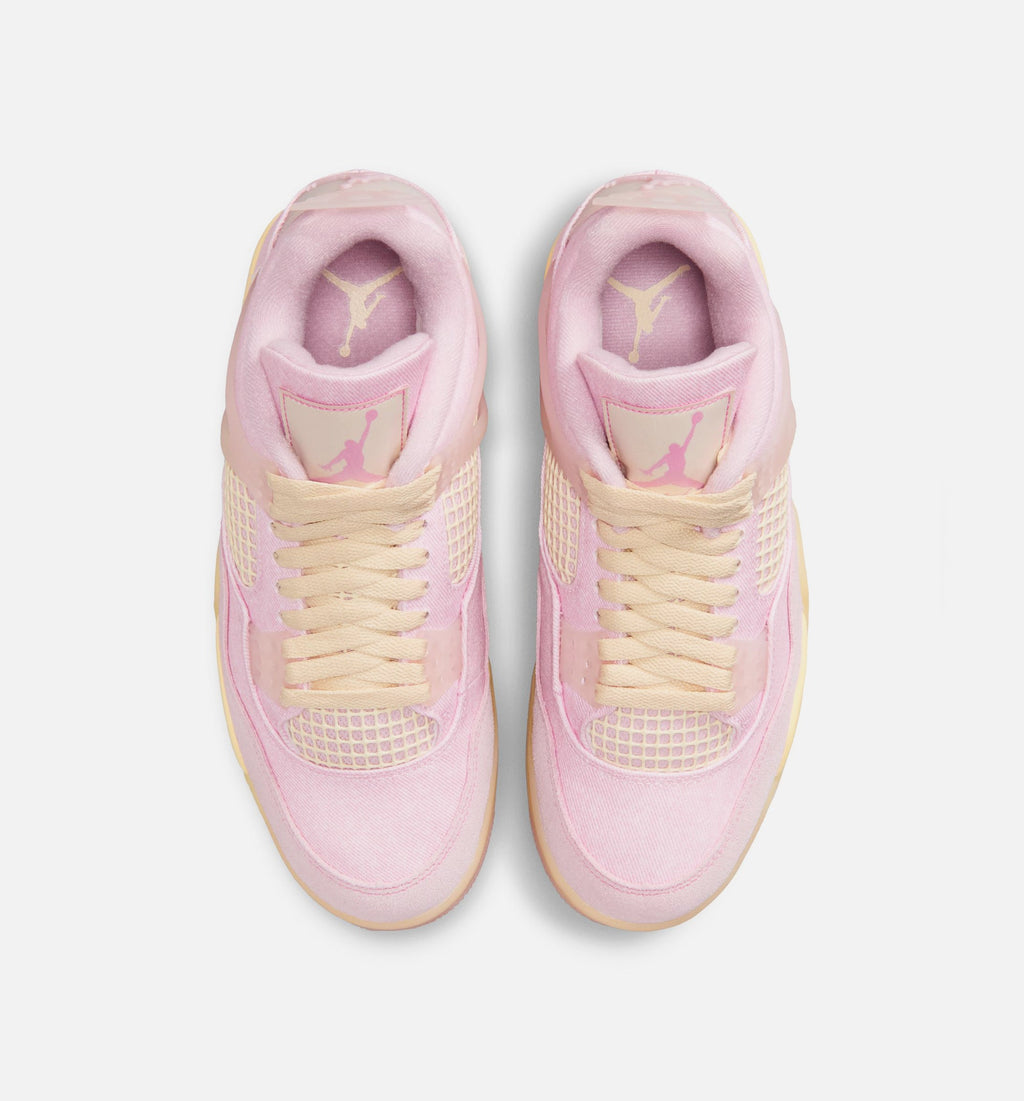Air Jordan 4 Retro Pink Pearl And Iced Carmine Womens Lifestyle Shoe - Pearl PinkIced CarmineCoconut Milk