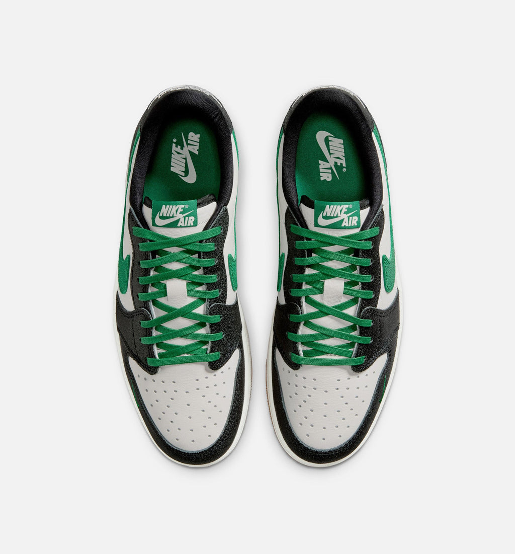 Air Jordan 1 Retro Low OG Phantom And Pine Green Mens Lifestyle Shoe - PhantomPine GreenBlack Free Shipping