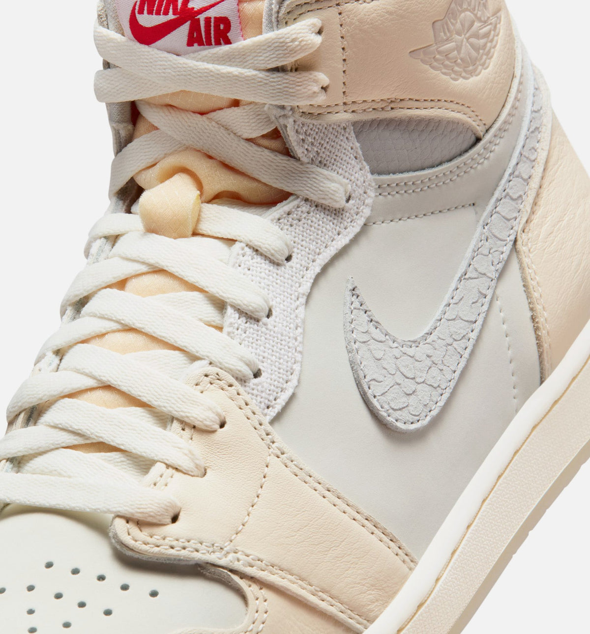 Air Jordan 1 Retro High OG Sail Mens Lifestyle Shoe - SailUniversity RedPale IvoryCoconut MilkPhantom