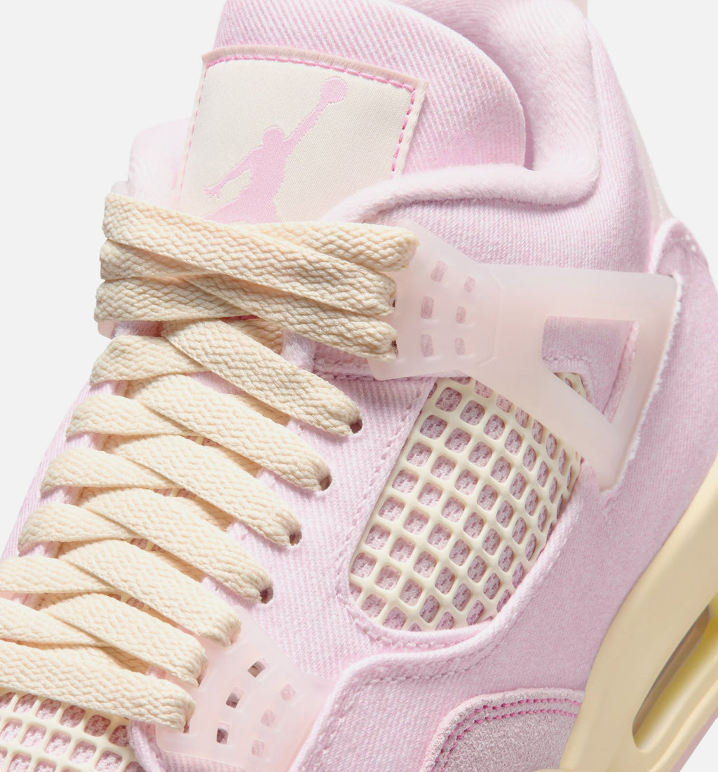 Air Jordan 4 Retro Pink Pearl And Iced Carmine Womens Lifestyle Shoe - Pearl PinkIced CarmineCoconut Milk