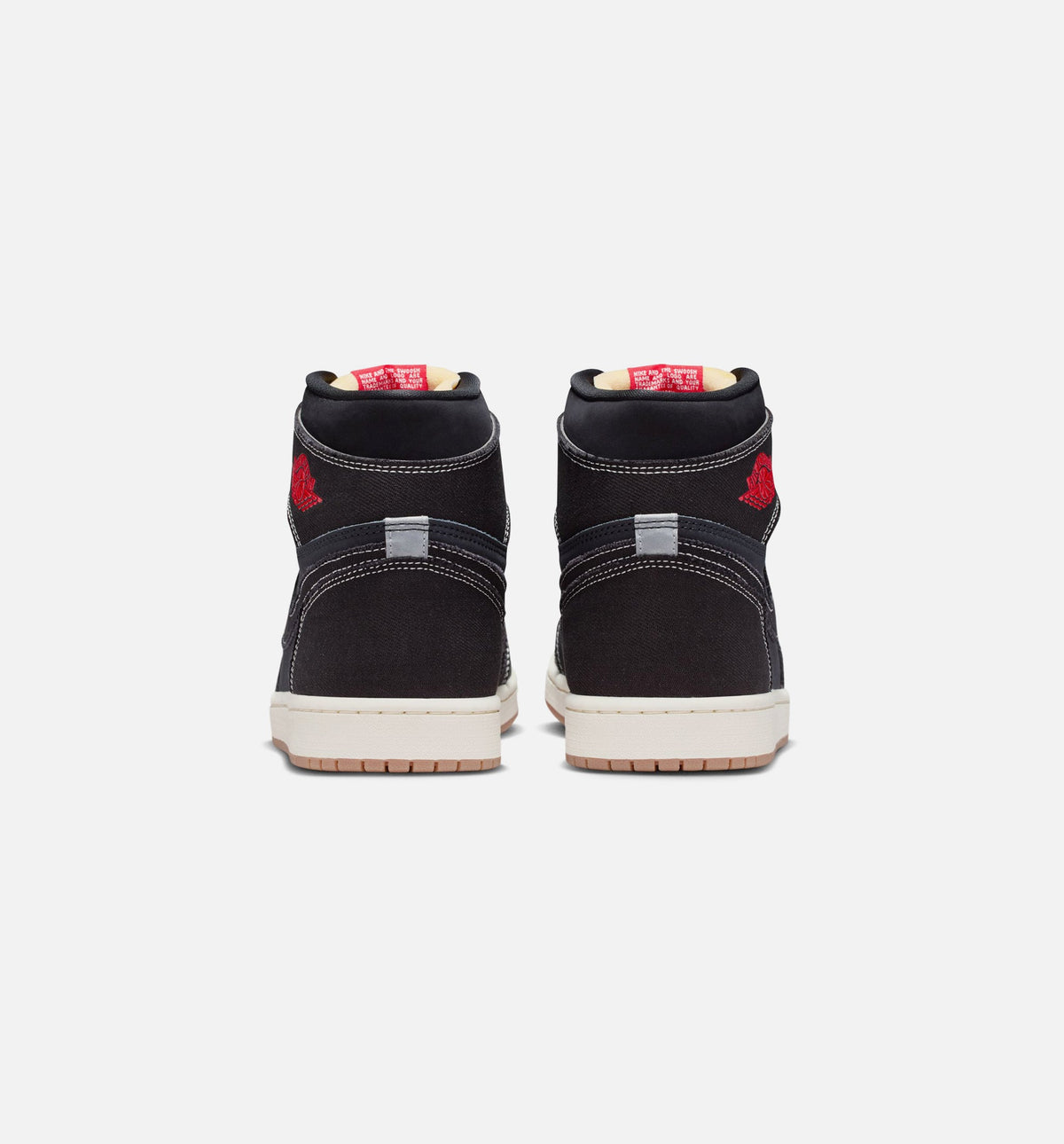 Air Jordan 1 Retro High OG Flight Club Mens Lifestyle Shoe - BlackUniversity RedSailGum Medium Brown