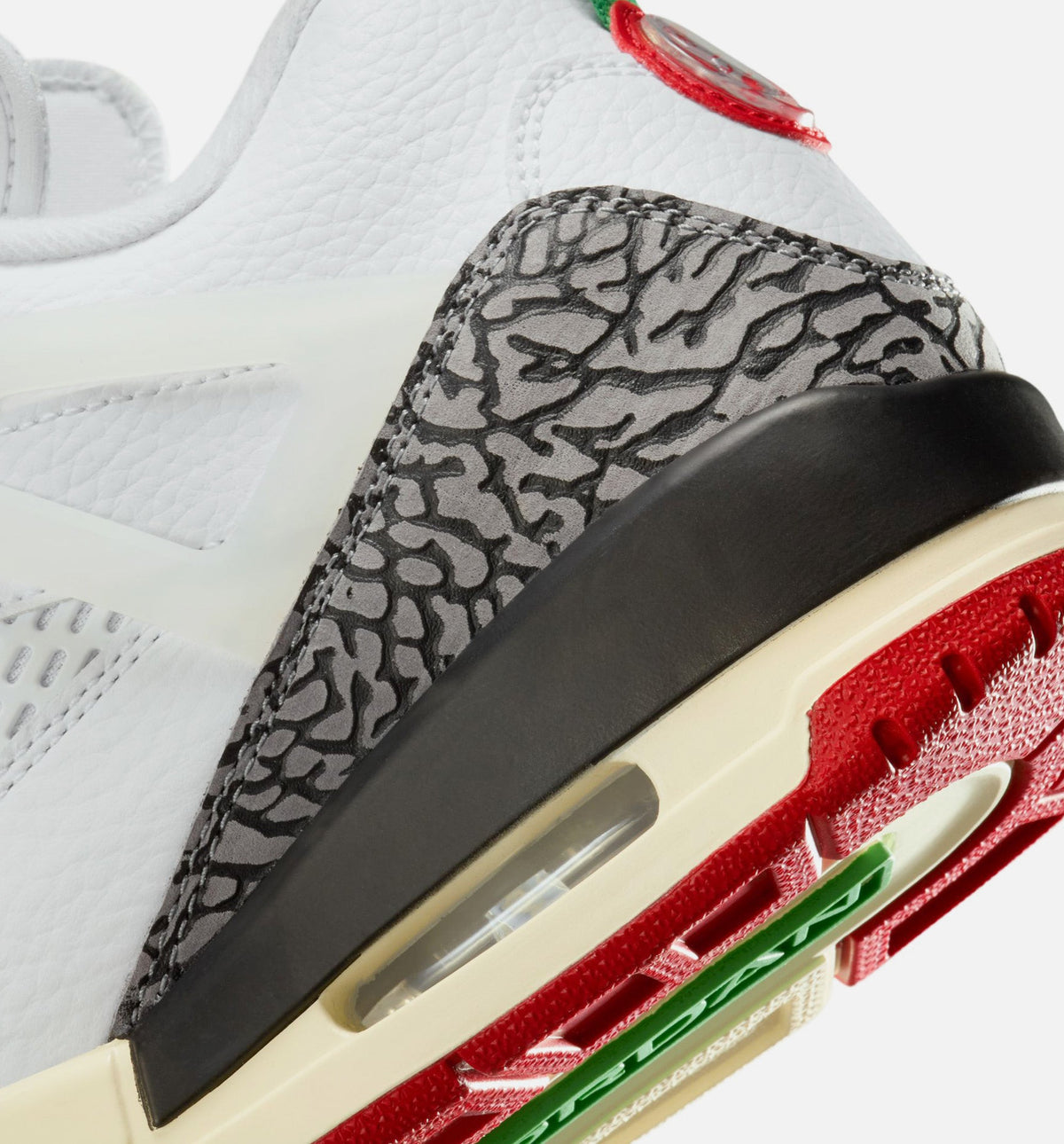 Spizike Low Mens Lifestyle Shoe - WhiteBlackSailVarsity Red