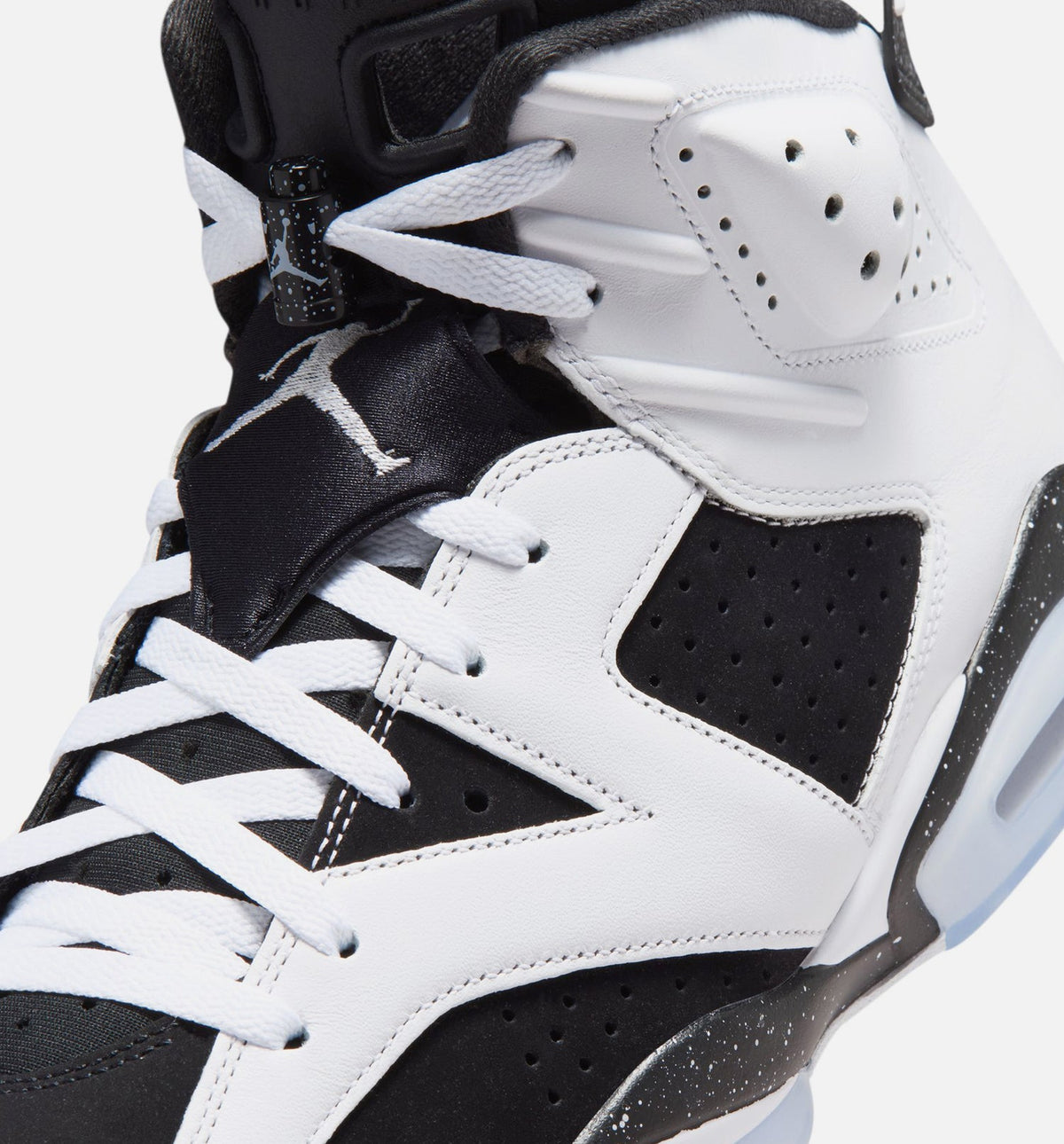Air Jordan 6 Retro Black And White Mens Lifestyle Shoe - BlackWhite Free Shipping