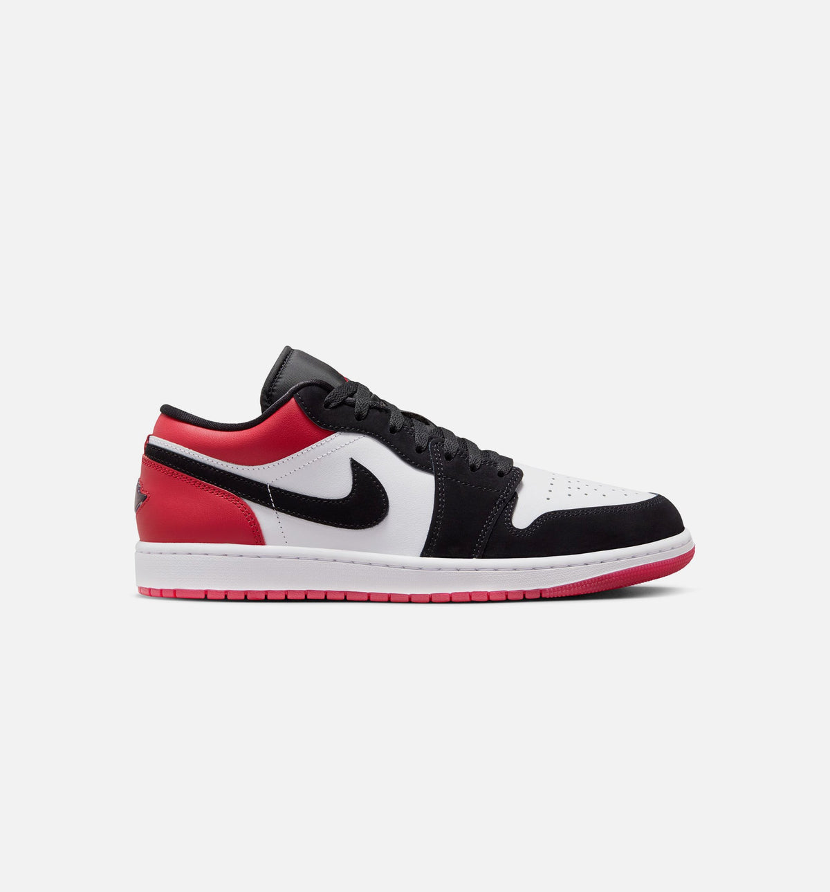 Air Jordan 1 Low SE Mens Lifestyle Shoe - WhiteVarsity RedBlack