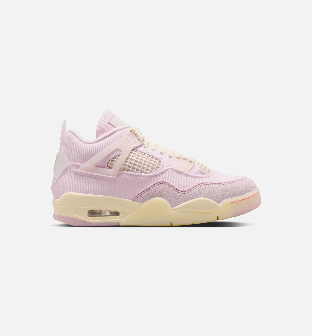 Air Jordan 4 Retro Pink Pearl And Iced Carmine Womens Lifestyle Shoe - Pearl PinkIced CarmineCoconut Milk