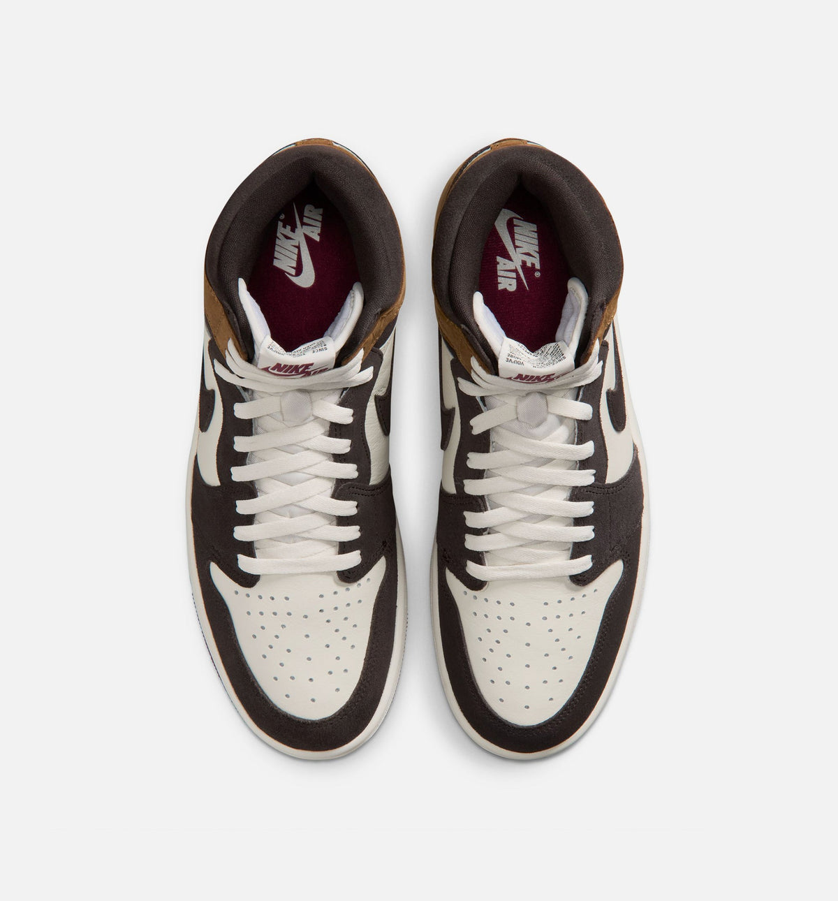 Air Jordan 1 Retro High OG Love Letter Mens Lifestyle Shoe - Shadow BrownTeam RedLight British Tan Free Shipping