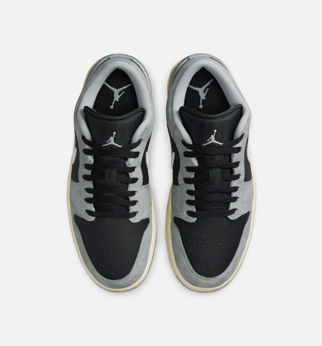 Air Jordan 1 Low SE Mens Lifestyle Shoe - Light Smoke GreyWhiteOff Noir