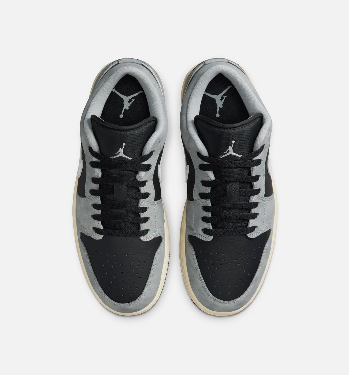 Air Jordan 1 Low SE Mens Lifestyle Shoe - Light Smoke GreyWhiteOff Noir