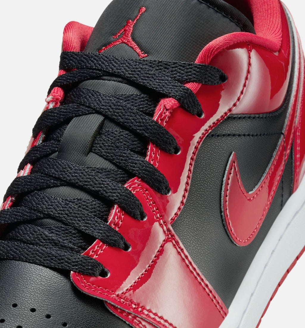 Air Jordan 1 Low SE Mens Lifestyle Shoe - BlackVarsity RedWhite