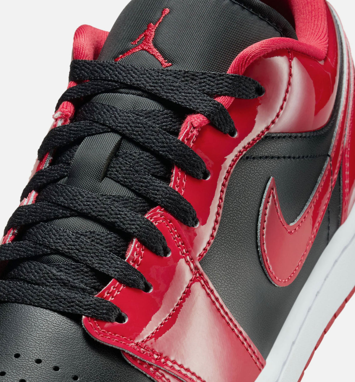 Air Jordan 1 Low SE Mens Lifestyle Shoe - BlackVarsity RedWhite