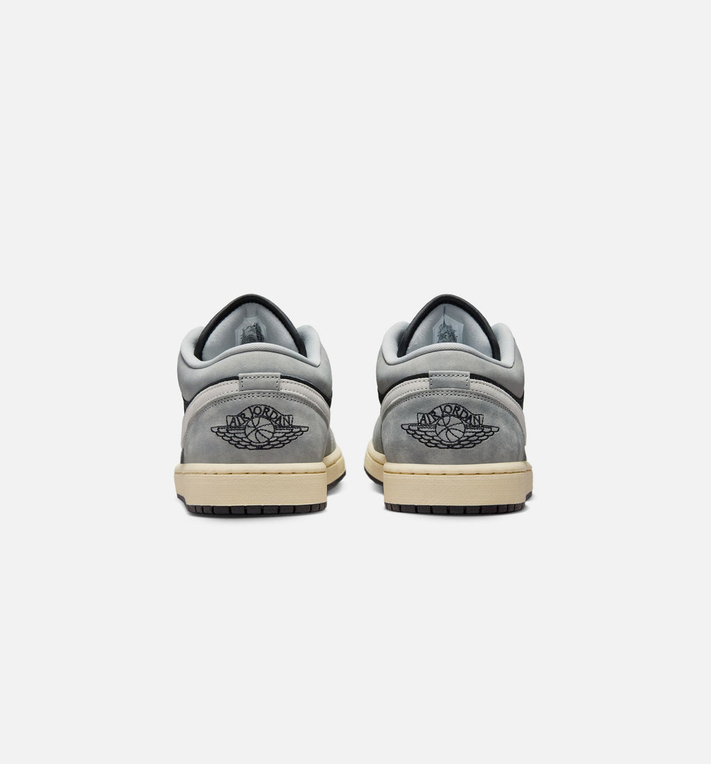 Air Jordan 1 Low SE Mens Lifestyle Shoe - Light Smoke GreyWhiteOff Noir